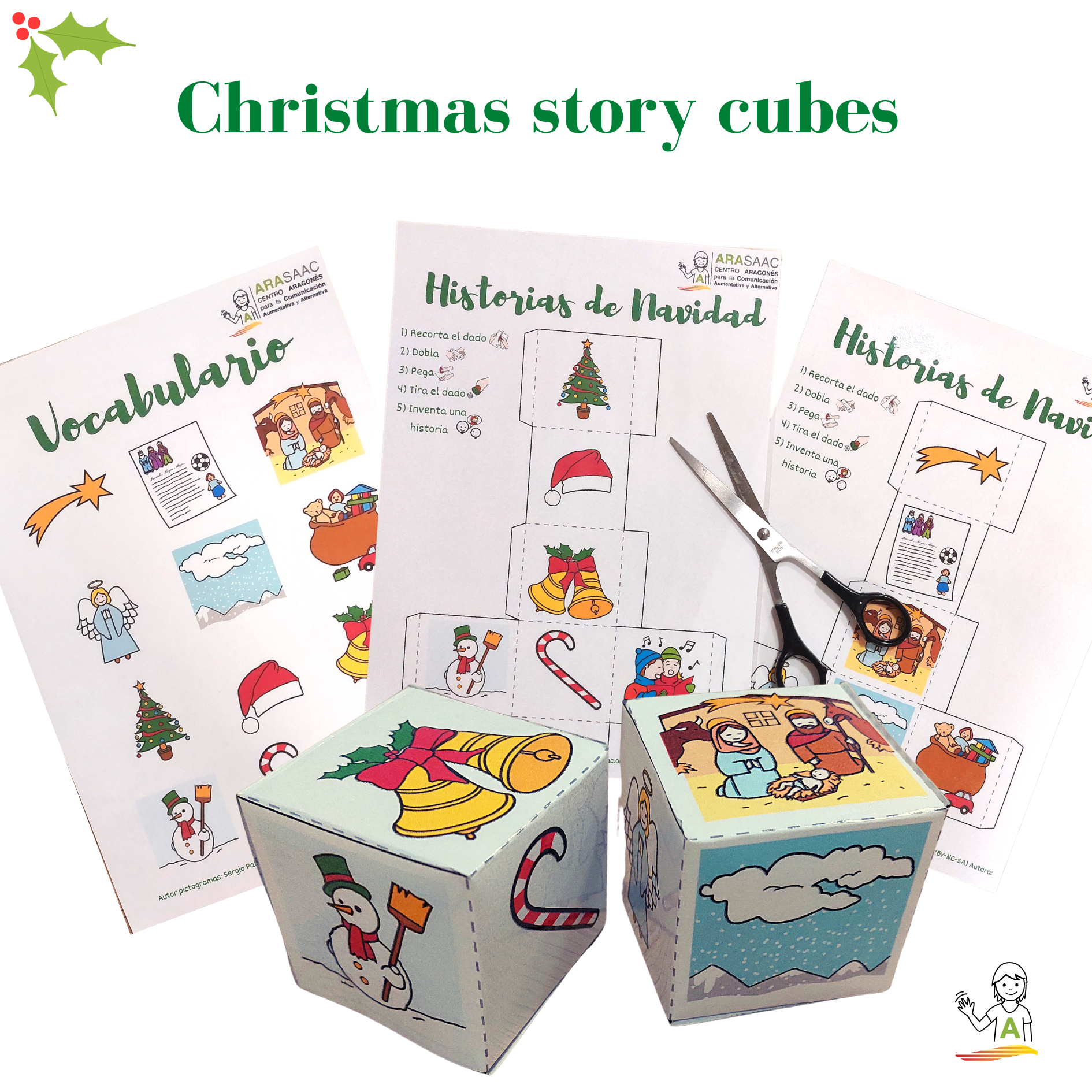Christmas Story cube
